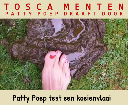 PATTY POEP TEST EEN KOEIENVLAAI